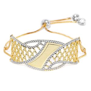 AccessHer Gold Plated Bracelet for Women and Girls.