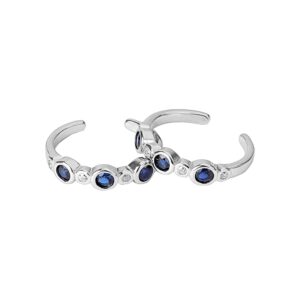 AccessHer Sterling Silver adjustable Toe rings