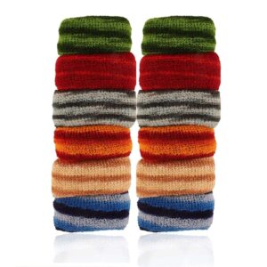 ACSoft Multicolor Rubber Hair Band – Set of 12 Pcs