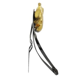 Elegant Gold Elephant Motif Hair Tic Tac Pins for Women