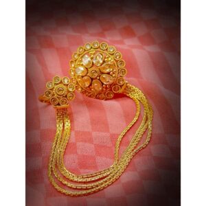 Gold Plated Double Finger Ring for Women