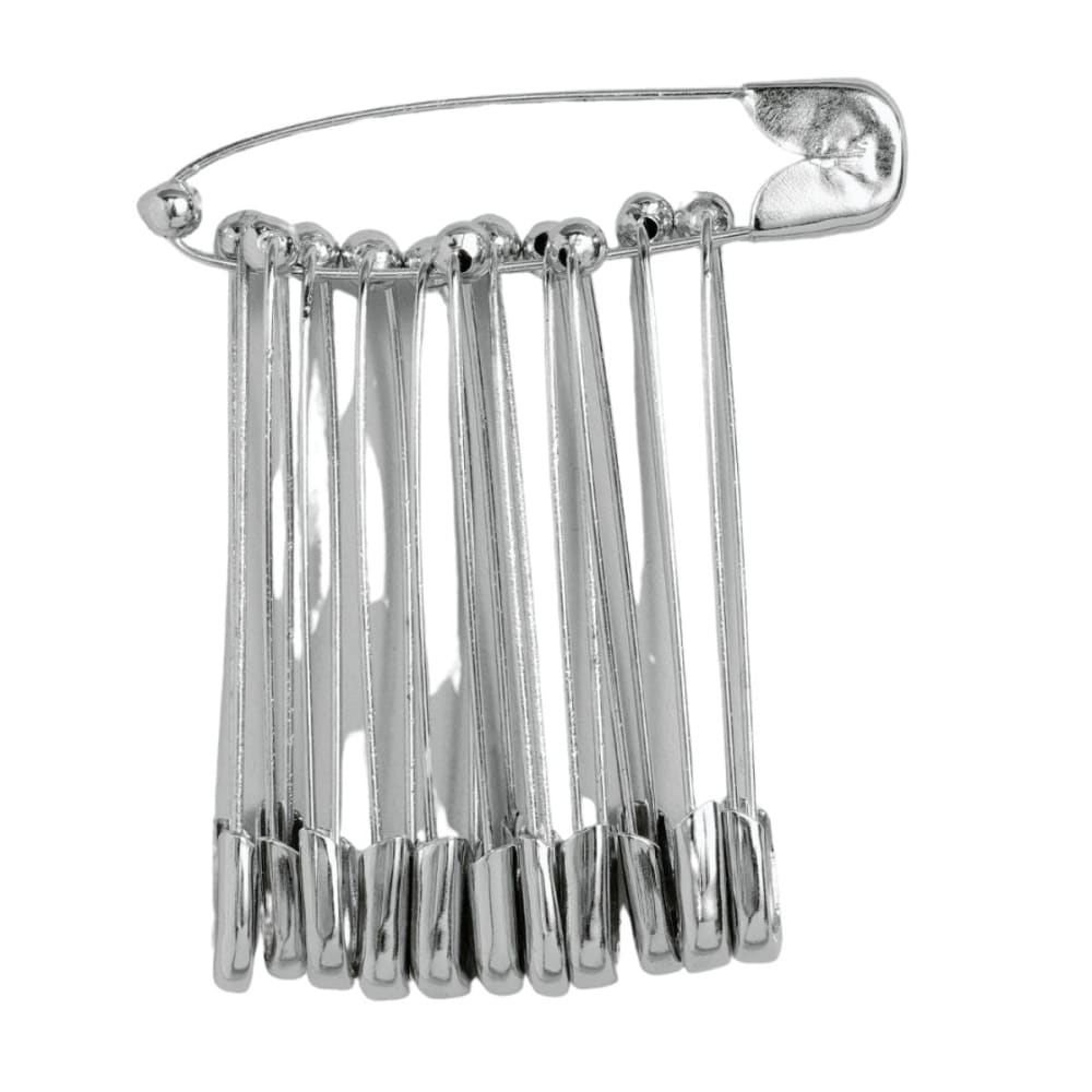 Silver Stainless Steel Hijab pin set of 10 pcs at Rs 180/piece in  Nagapattinam