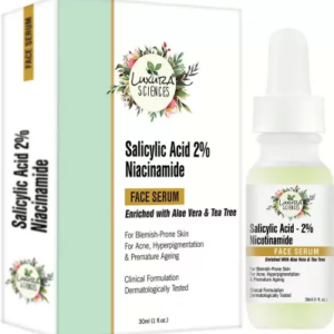 Luxura Sciences Salicyclic Acid – 2% Nicotinamide Face Serum 30 ml