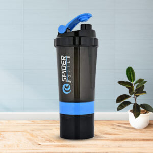 Varjish Spider Shaker Bottle 500 ML – BLUE