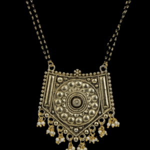Gold Tribal Style Long mangalsutra