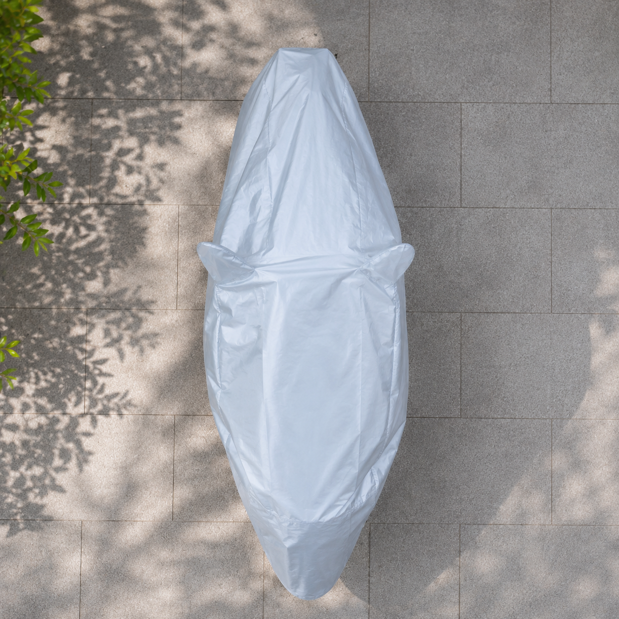 7 Mile Stone Silver Two Wheeler Body Cover for Bikes & Scooters - Image 4