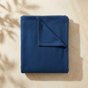 SWARG HOMES Blue Polar Fleece Single Bed Blanket - Ultra Soft All Season AC Blanket (60×90 Inch, 400 GSM)