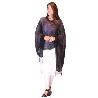 Drape N Don | Solid Color Dupatta/Chunni | Plain Chiffon | Soft, Comfortable & lightweight | Simple stylish Latkan | For Women’s Casual & Daily Use |