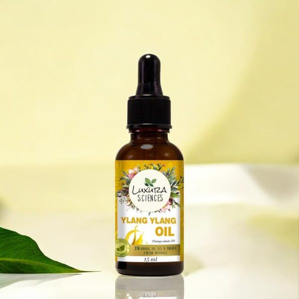 Luxura Sciences Ylang Ylang Essential Oil for Relaxation Aromatherapy and Skin Care with Floral and Sweet Aroma for a Calming and Refreshing Experience (30 ML) - Image 2