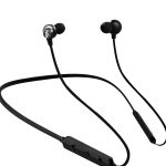 Hungama HiLife Jump 101 Bluetooth Wireless in Ear Neckband Headphone with Mic (Black) with 30 Hours Playtime with Free 1 Year of Hungama Play & Hungama Music Subscription