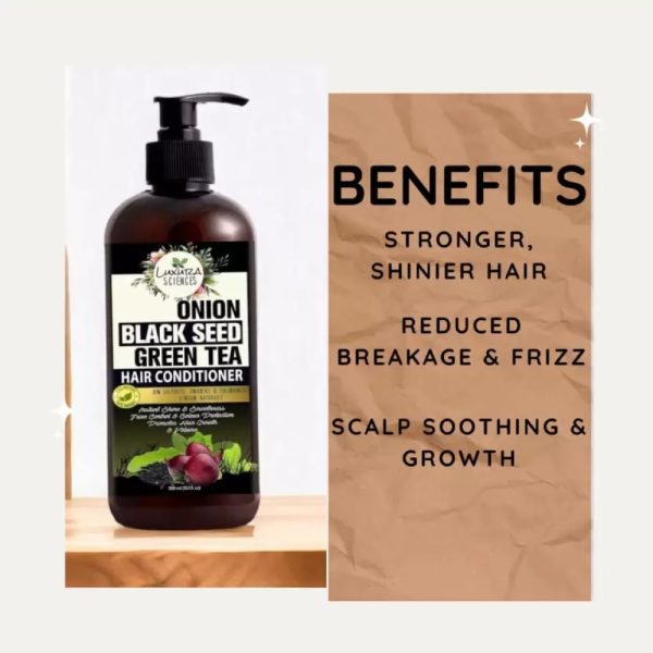 Luxura Sciences Onion Conditioner (250ML) - Sulfate-Free | Nourishes, Smoothens & Strengthens Hair | Ideal for All Hair Types | Enriched with Natural Ingredients - Image 5