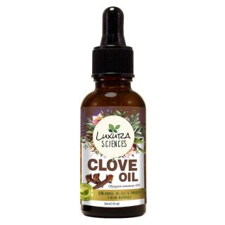 Luxura Sciences Essential oils for Hair | Skin | Nails | Aromatherapy (Clove, 15ml)