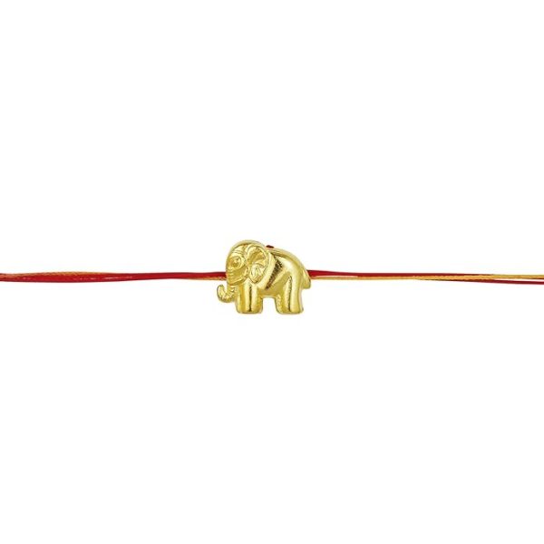 ACCESSHER Mens Traditional Gold Plated Elegant and Stylish Combo Rakhi for Beloved Brother Pack of 4 with Roli Kumkum Packets and Happy Rakshabandhan Card - Image 6
