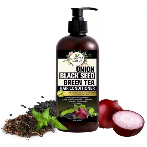 Luxura Sciences Onion Conditioner (250ML) - Sulfate-Free | Nourishes, Smoothens & Strengthens Hair | Ideal for All Hair Types | Enriched with Natural Ingredients - Image 4