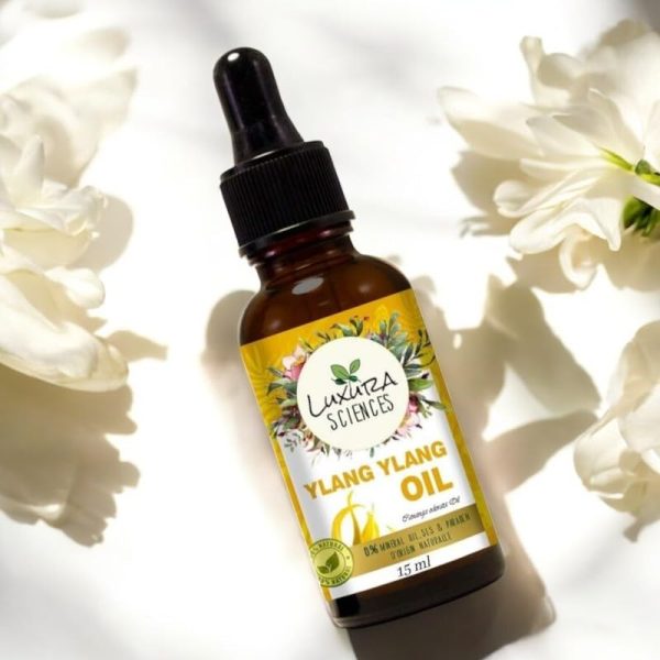 Luxura Sciences Ylang Ylang Essential Oil for Relaxation Aromatherapy and Skin Care with Floral and Sweet Aroma for a Calming and Refreshing Experience (30 ML) - Image 3