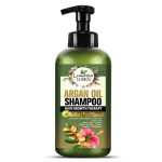 Luxura Sciences Argan Shampoo nourishing formula infused with argan oil sulfate free paraben free shampoo for dry damaged frizzy hair suitable for all hair types 300ml