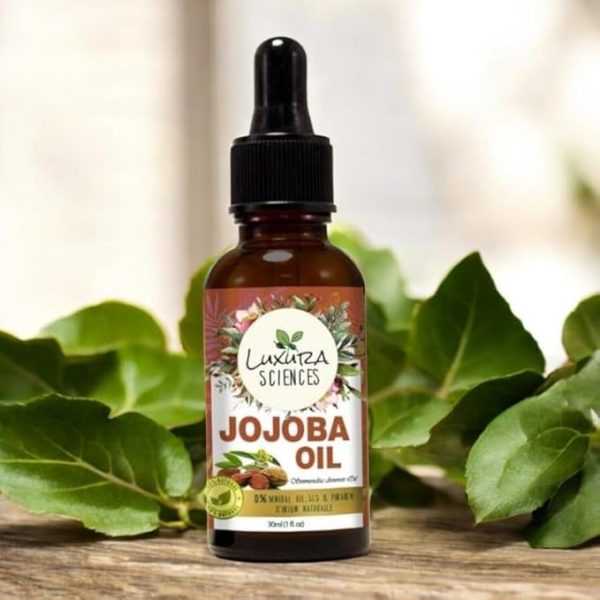 Luxura Sciences JOJOBA OIL Natural Unrefined Moisturizer for Skin Hair and Nails,Natural Cold Pressed Unrefined Hexane Free Oil for Hair & Face (30 ML) - Image 7