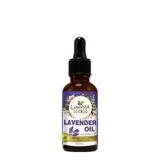 Luxura Sciences Organic Lavender Essential Oil (NATURAL - UNDILUTED) Therapeutic Grade Perfect for Aromatherapy, Relaxation, Skin Therapy,Headache, Pain, Meditation, Anxiety (30 ML)