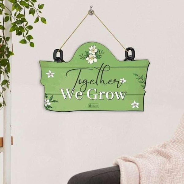 Indigifts Gift Hamper Mini Wall Hanging 20.6 x 13 Cm, Board Printed MDF Wall Hanging, Wall Hanging Decorative Item, Wall Hanging Decorative Items, Wall Hangings for Home Decoration - Image 3