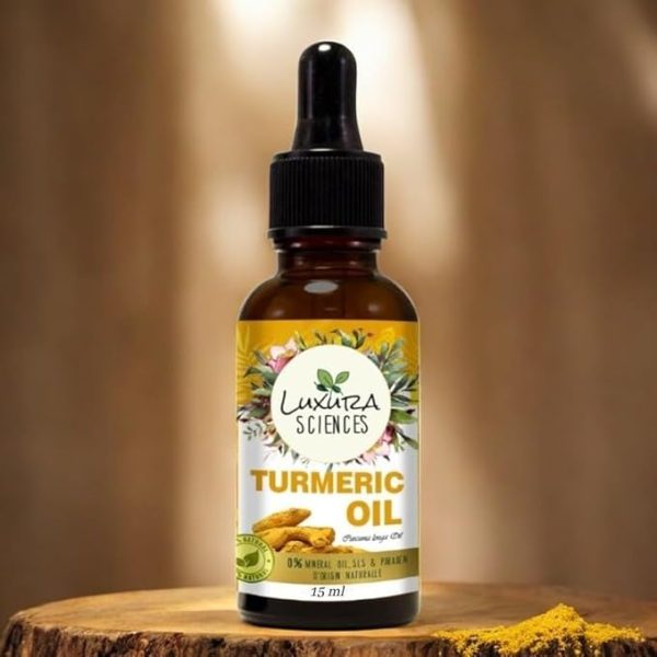 Luxura Sciences Essential oils for Hair | Skin | Nails | Aromatherapy (Turmeric, 15ml) - Image 2