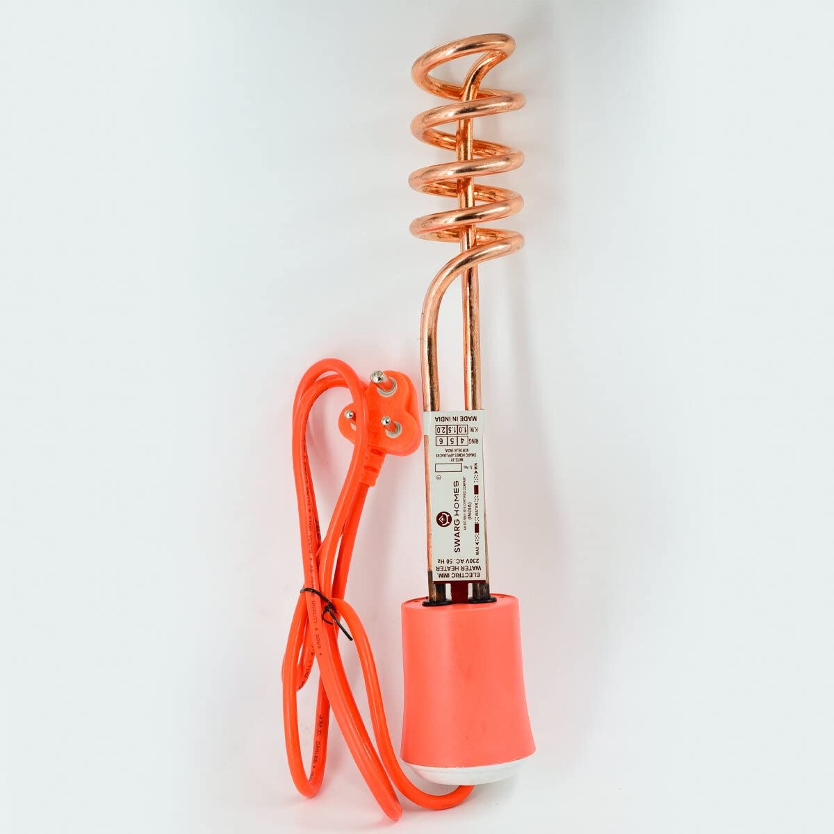 SWARG HOMES immersion water heater | Waterproof Heater with Copper Heating element | Water Heater for home | Immersion Shock Proof Rod For Home and Kitchen - Image 3