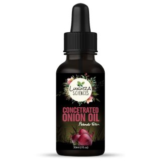 Luxura Sciences Concentrated Onion Oil for Hair 30ML | Enriched with Essential Oils | Nourishes, Strengthens & Enhances Shine | Lightweight & Suitable for All Hair Types