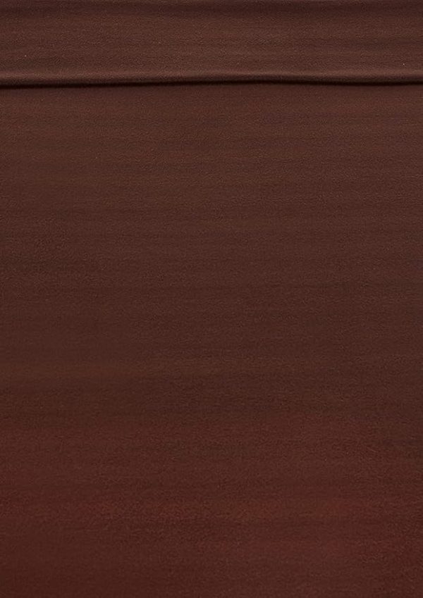Solid Single Fleece Blanket-400GM (Brown) - Image 4