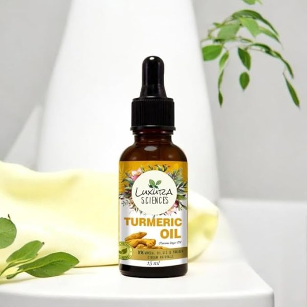 Luxura Sciences Essential oils for Hair | Skin | Nails | Aromatherapy (Turmeric, 15ml) - Image 4