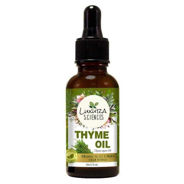 Luxura Sciences Essential oils for Hair | Skin | Nails | Aromatherapy (Thyme, 15ml)