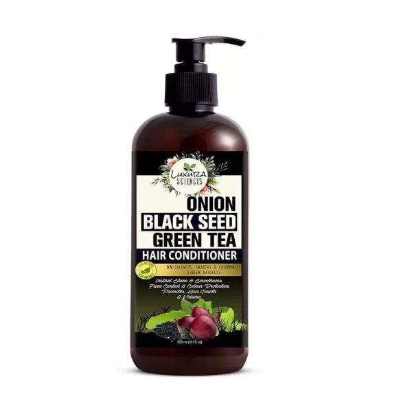 Luxura Sciences Onion Conditioner (250ML) - Sulfate-Free | Nourishes, Smoothens & Strengthens Hair | Ideal for All Hair Types | Enriched with Natural Ingredients