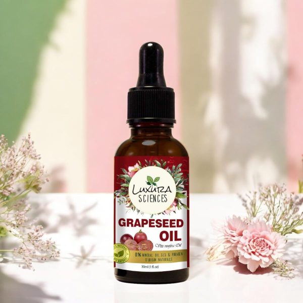 Luxura Sciences Organic Essential Oil Combo Pack of 5 - Daily Skin Health Essential Oil Set 5x15ml (Rosehip Seed, Argan, Tea Tree, Grape Seed, Vitamin E). - Image 4