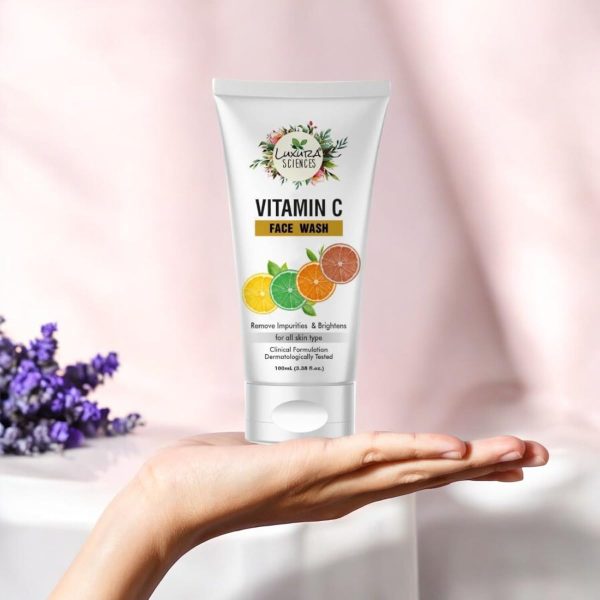 Luxura Sciences Face Wash (vitamin C, 100ml) - Image 3
