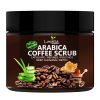 Luxura Sciences Natural Arabica Coffee Face Scrub for Skin Detox & Exfoliation - Polishes and Refines Skin (100 G)
