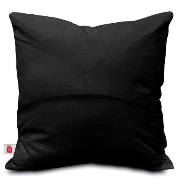 Indigifts Printed Cushion Cover with Filler | Sundari | Polysatin | 12x12 Inches | Comfortable Brown Cushions | Friends Cushion Pillow| Gift for Friends Birthday | Soft Decorative Pillows Cushions - Image 5
