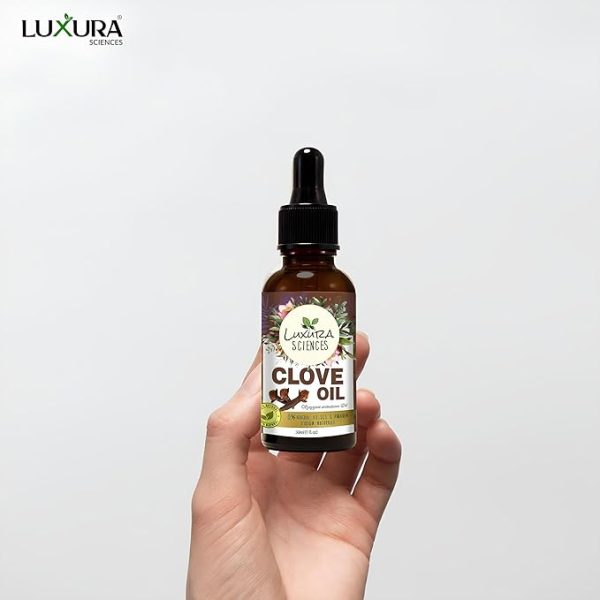 Luxura Sciences Essential oils for Hair | Skin | Nails | Aromatherapy (Clove, 15ml) - Image 2