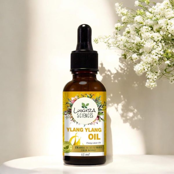 Luxura Sciences Ylang Ylang Essential Oil for Relaxation Aromatherapy and Skin Care with Floral and Sweet Aroma for a Calming and Refreshing Experience (30 ML) - Image 4