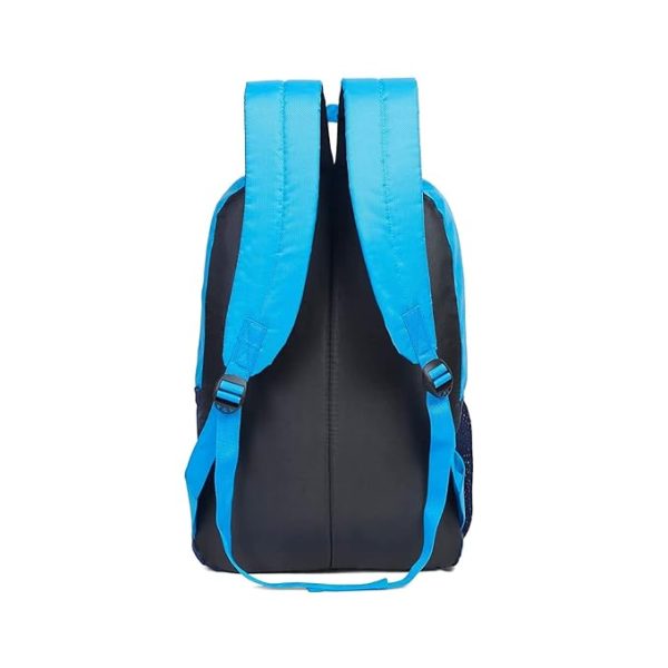 BAGSSY 32 L Bag for School and College | Casual Multipurpose Backpack for Students | Water Resistant | Unisex Design | Stylish & Durable | 1 Year Warranty Sky & Navy Blue. - Image 5