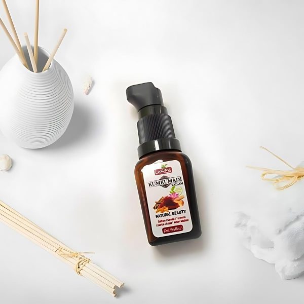 Luxura Sciences Kumkumadi Tailam 20 ML (Natural Beauty Fluid with Sandal, Saffron, Turmeric, Mulethi, Lotus Extracts and More.) | Radiant Skin Elegance - Image 2