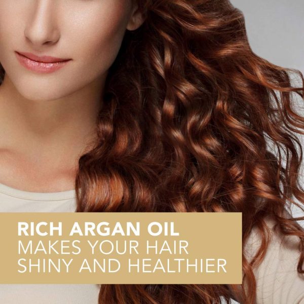 Luxura Sciences Argan Shampoo nourishing formula infused with argan oil sulfate free paraben free shampoo for dry damaged frizzy hair suitable for all hair types 300ml - Image 4
