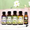 Luxura Sciences Organic Essential Oil Combo for Hair Care - Lavender, Bhringraj, Amla, Ylang Ylang & Vitamin E Oils (Pack of 5 x 15 ML)