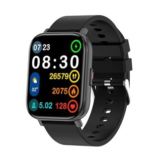 Hungama HiLife G1 Bluetooth Calling Smartwatch with 1.75"(4.4cm) Full Touch HD Display, Built in Speaker and Mic, SpO2, Blood Pressure & Heart Rate Monitor,IP67 Waterproof, Multiple Watch Faces