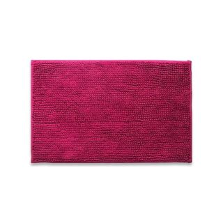 SWARG HOMES Popcorn Microfiber Anti-Skid Bathmat (Red,37X57 cm).Water absorbment Easy Clean Mats Must for Every Home