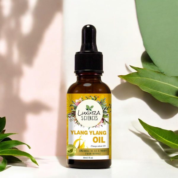Luxura Sciences Organic Essential Oil Combo Pack of 5 Oils - HAIR Essential oil kit 5x15ml (Lavender Oil, Bhringraj Oil, Amla Oil, Ylang Ylang Oil, Vitamin E Oil) - Image 7