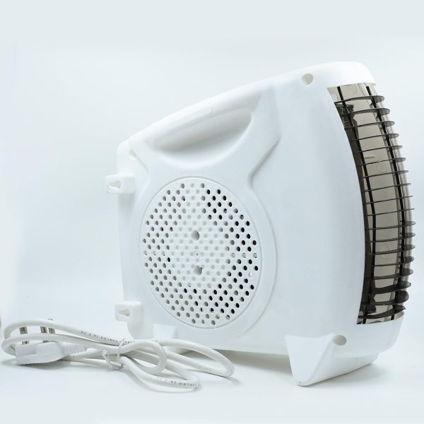 Swarg Homes 1000/2000 Watts Room Heater with Adjustable Thermostat & Dual Placement – 1 Year Warranty (White Color)