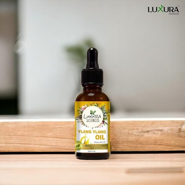 Luxura Sciences Essential oils for Hair | Skin | Nails | Aromatherapy (Ylang Ylang, 15ml) - Image 2