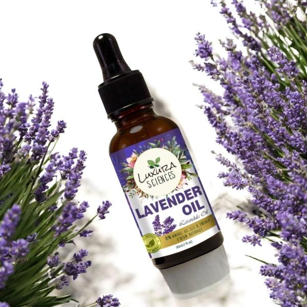 Luxura Sciences Organic Lavender Essential Oil (NATURAL - UNDILUTED) Therapeutic Grade Perfect for Aromatherapy, Relaxation, Skin Therapy,Headache, Pain, Meditation, Anxiety (30 ML) - Image 6