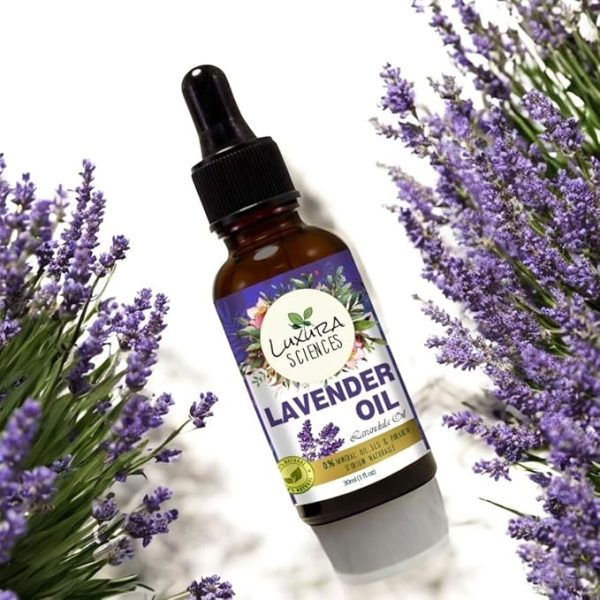 Luxura Sciences Organic Lavender Essential Oil (NATURAL - UNDILUTED) Therapeutic Grade Perfect for Aromatherapy, Relaxation, Skin Therapy,Headache, Pain, Meditation, Anxiety (30 ML) - Image 5