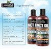 Luxura Sciences Organic MCT Oil for Ketogenic Diet & Energy Support - Dairy & Gluten Free Non-GMO Formula (250 ML)