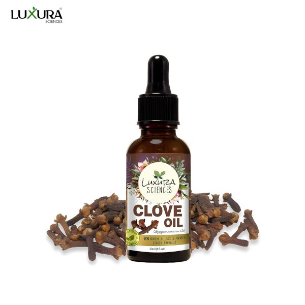 Luxura Sciences Essential oils for Hair | Skin | Nails | Aromatherapy (Clove, 15ml) - Image 2