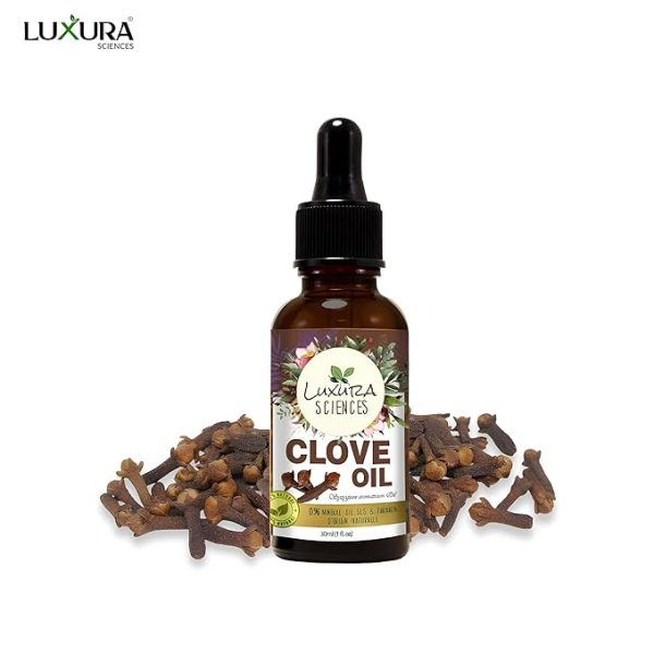 Luxura Sciences Essential oils for Hair | Skin | Nails | Aromatherapy (Clove, 15ml) - Image 3